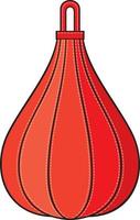 Red Boxing Pear vector