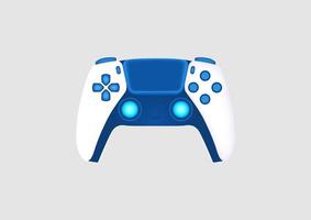 Game controller or joystick for game console. vector