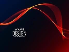 Abstract background modern colorful wave background dark pattern vector