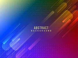 Geometric abstract color pattern flowing lines modern background vector