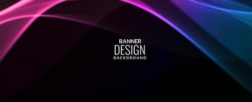 Abstract background modern elegant colorful banner background vector