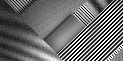 Black and white straight lines intersecting photo