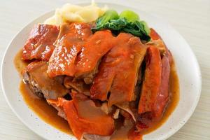 Peking duck or Roasted duck in Chinese style photo