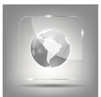 Globe Icon Vector Illustration