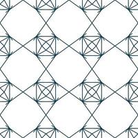 Hand drawn seamless repeat pattern in single color vector