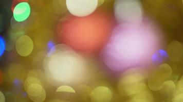 Christmas abstract bokeh background video