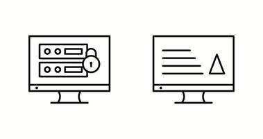 Unique Two Line Vector Icons Set