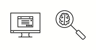 Unique Two Line Vector Icons Set