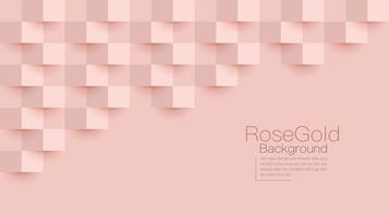 Abstract geometric shape pink background vector