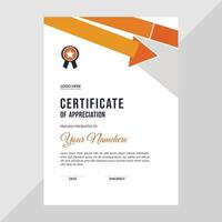 Modern Design template awards diploma background vector