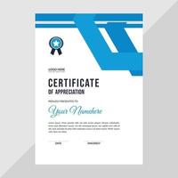 Modern Design template awards diploma background vector