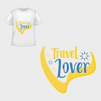 Typography and Vector T-shirt design template