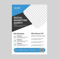 Corporate Business Flyer poster pamphlet flyer design layout vector