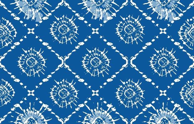 Tie Dye Shibori Seamless Pattern Background