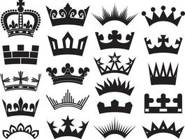 Crown Collection Set vector