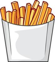 French Fries Pack vector