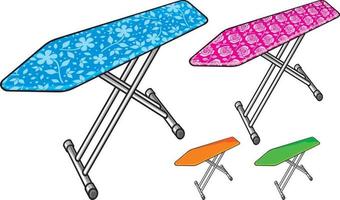 Ironing Board Set vector