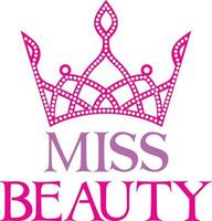 Miss Beauty Symbol vector