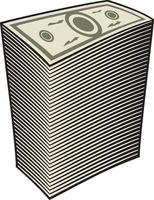 Stack of Money vector