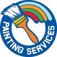 Painting Services Label vector