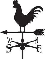 Rooster Weather Vane vector