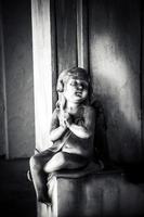 Sweet Angel Statue Art photo