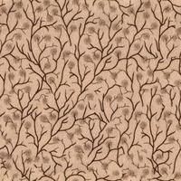 Seamless Decorative Fabric Background Pattern photo