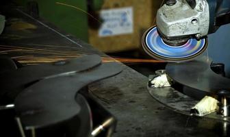 Arc Welding in Construction Area photo