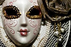 Carnival Venice Theater Costume Colorful Mask photo
