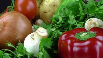 Mix of healthy Organic Vegetable photo