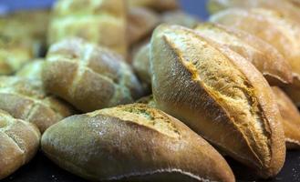 Delicious Fresh Mix of  Bread Food Concept photo