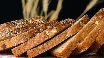 Delicious Fresh Mix of  Bread Food Concept photo