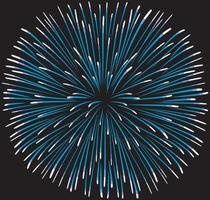 diseño de icono de fuegos artificiales vector