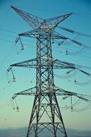 High Voltage Industrial Power Post Energy Electric Poles photo