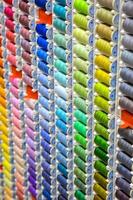 Cotton Colorful Textile Material Industrial Fabric Rolls photo
