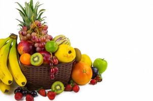 Mix of Vegetarian Organic Food Fruits photo