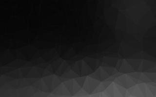 Dark Silver, Gray vector blurry triangle pattern.