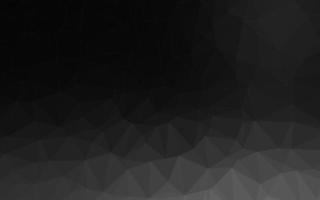 Dark Silver, Gray vector blurry triangle pattern.