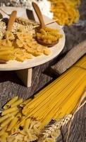 Italian Uncooked Macaroni Pasta photo