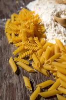 Italian Uncooked Macaroni Pasta photo