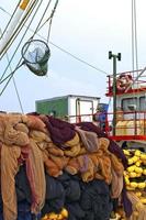 Abstract Industry Maritime Fishnet Ropes Fishing Lines photo