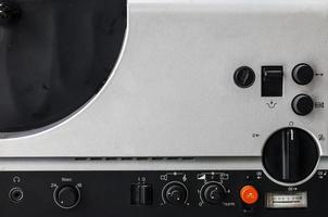 Vintage Analog Retro Tape Recorder photo