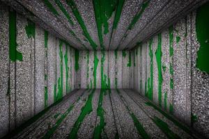 escenario de sala de metal interior abstracto urbano foto