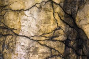 Abstract Old Grunge Cracked Stone Wall Surface photo