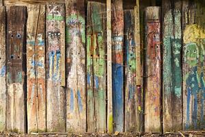 Abstract Grunge Wooden Background Texture photo