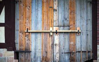 Abstract Grunge Wooden Door Background photo