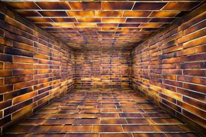 Abstract Urban Interior Brick Room Stage photo