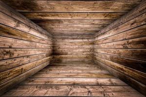 Abstract Urban Wooden Interior Room photo