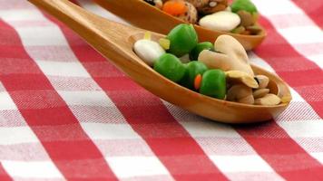 Healthy Vegetarian Raw Food Legumes photo