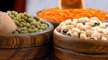 Healthy Vegetarian Raw Food Legumes photo